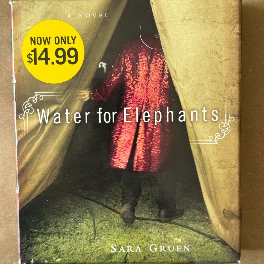 Water for Elephants Audiobook by Sarah Gruen
